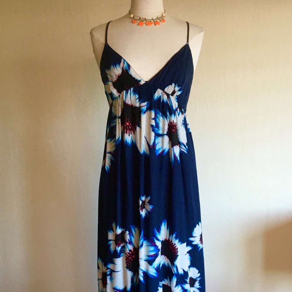 Lovestitch floor length backless dress in silk